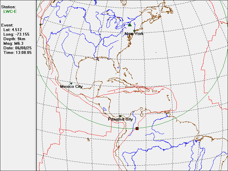 Event Location Map